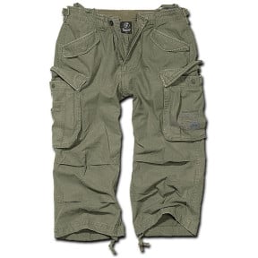 Vintage industrie 3/4 short olive - Brandit