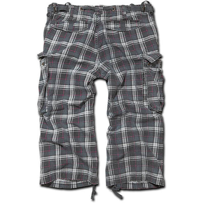 Short industrie vintage 3/4 violet/gris foncé - Brandit