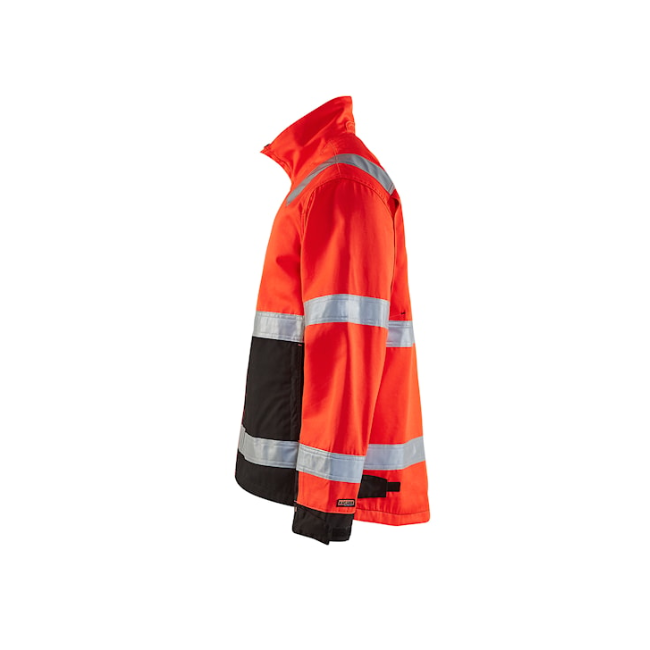 Kamizelka o wysokiej widoczności czerwona fluo/czarna 4064 - Blaklader