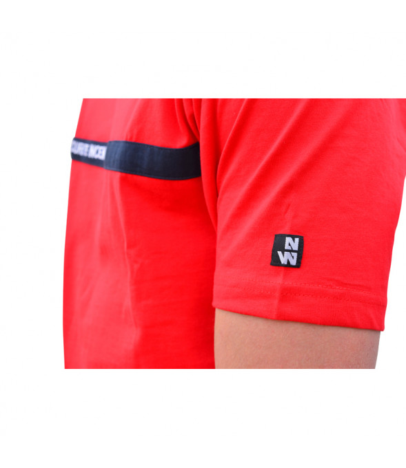 Tee-shirt STOL Rouge Sécurité Incendie - Force Series