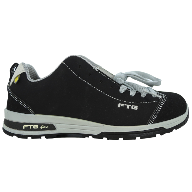 Chaussures de sécurité Basket Low S3 ESD Noir - FTG Safety Shoes