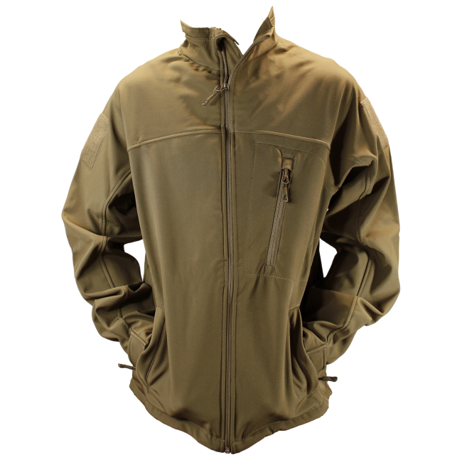 Veste SoftShell Coyote brown - Defcon 5