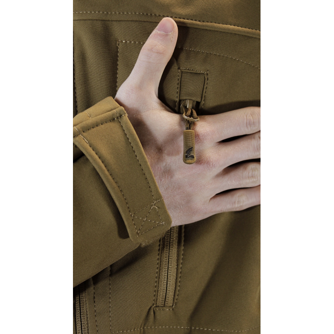 Veste SoftShell Coyote brown - Defcon 5