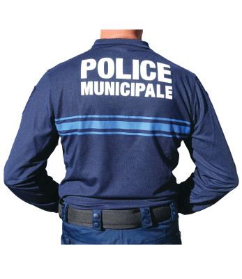 Polo Police Municipale manches longues Cooldry - Patrol