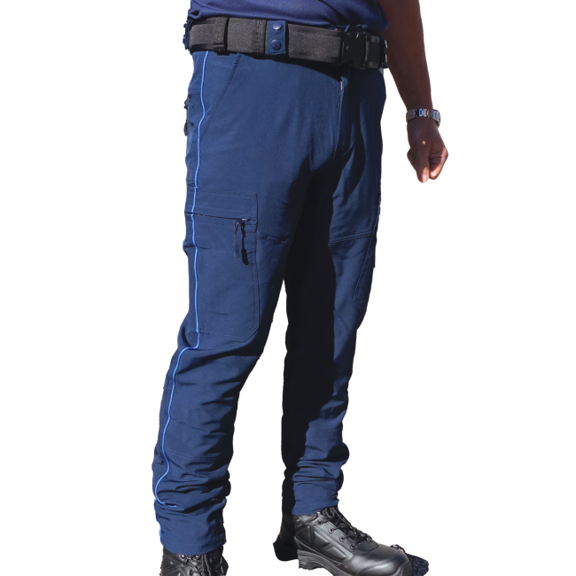 Pantalon intervention léger mat bleu fitte Police Municipale - Patrol