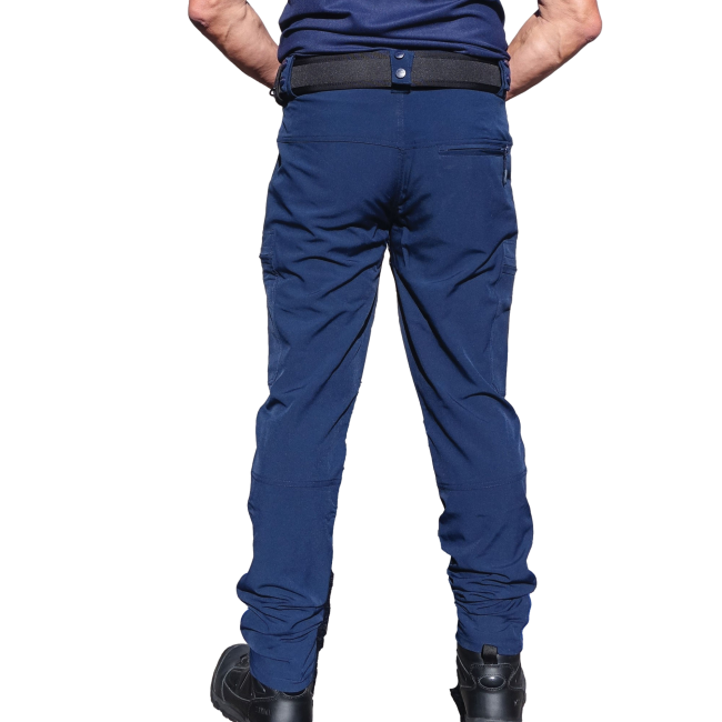Leichte Einsatzhose matt blau fitted Gemeindepolizei - Patrol