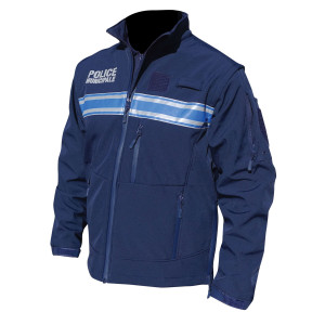 2-in-1 Softshell-Jacke Gemeindepolizei mit abnehmbaren Ärmeln - Patrol