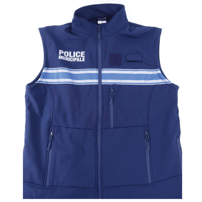 Blouson softhsell Police Municipale 2en1 manches amovible - Patrol
