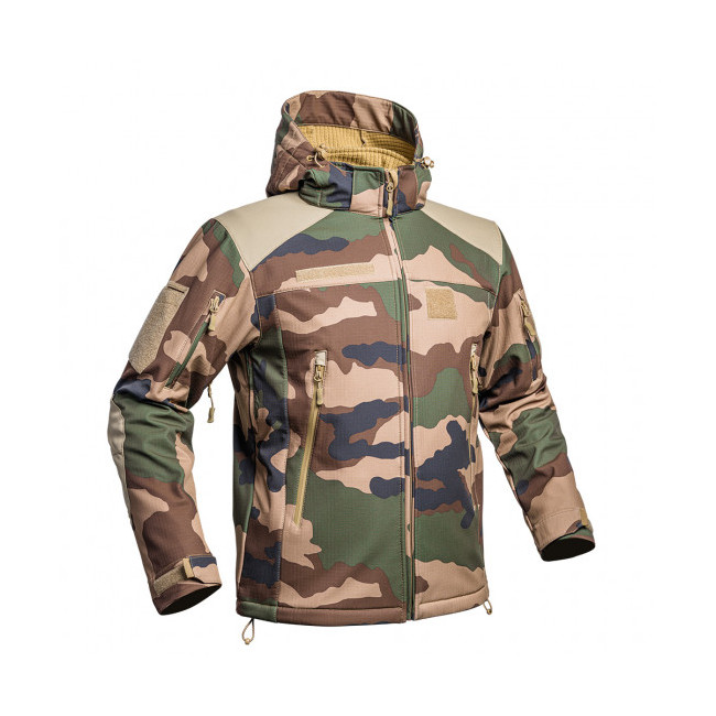 Vest V2 softshell Fighter camo fr/ce - A10 Equipment