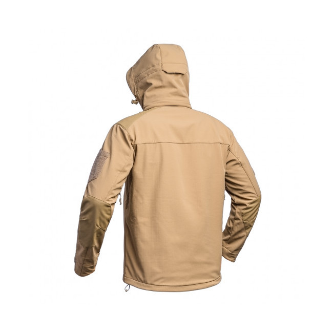 Softshell-Jacke V2 Fighter sandfarben - A10 Equipment
