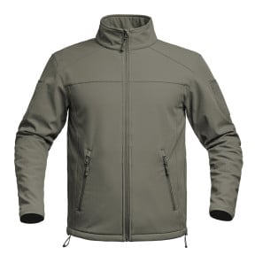 Fighter Softshell-Jacke olivgrün - A10 Equipment