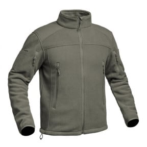 Fleece-Jacke Fighter olivgrün - A10 Equipment