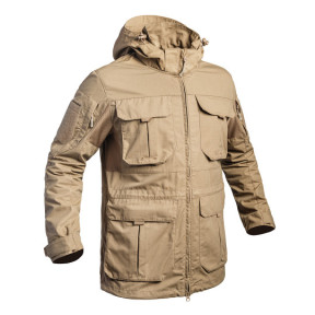 Veste longue de combat Fighter tan - A10 Equipment