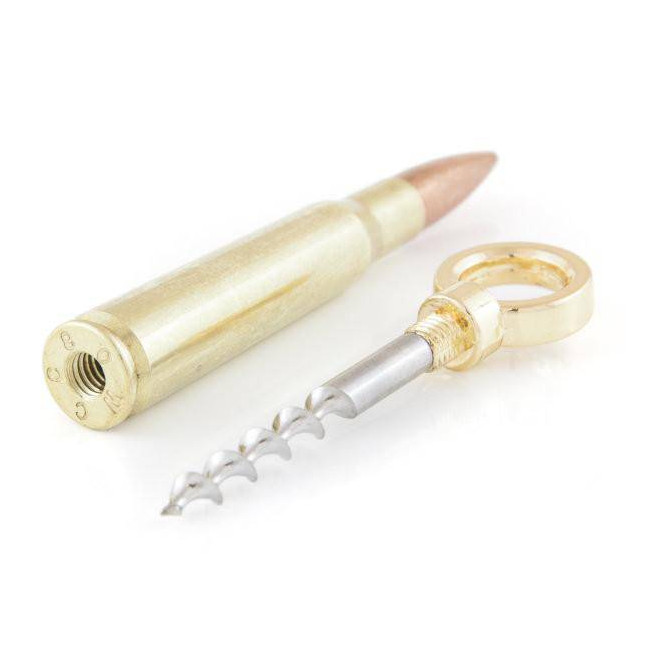 Korkenzieher Kaliber 50 BMG Messing - LuckyShot
