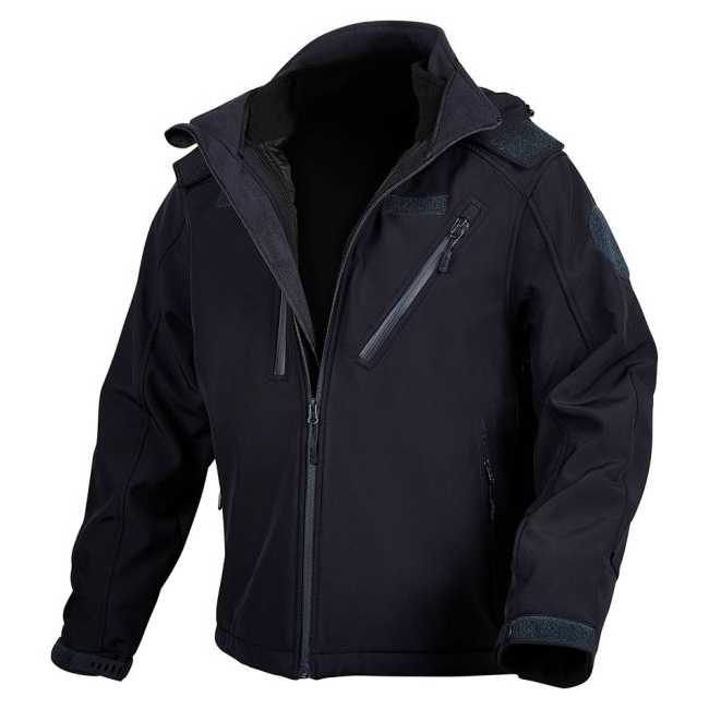 Kurtka softshell Elite 3-w-1 granatowa - Ares