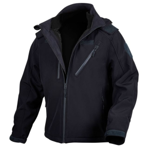 Veste softshell Elite 3-en-1 marine - Ares