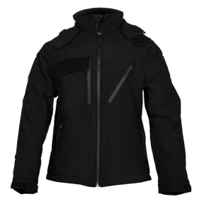 Chaqueta softshell Elite 3 en 1 negra - Ares
