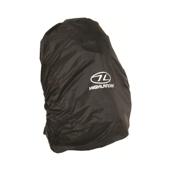 Overtrek 40 tot 50 Liter Zwart - Highlander