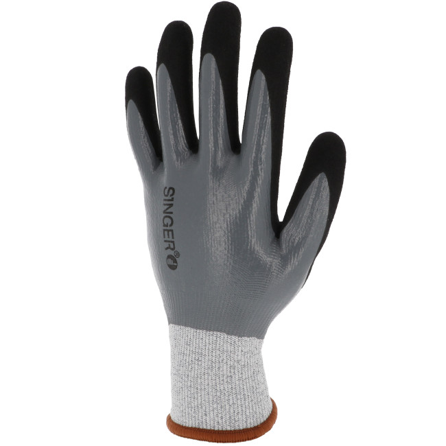 10er Pack HDPE-Handschuhe, vollständig nitrilbeschichtet - Singer Safety