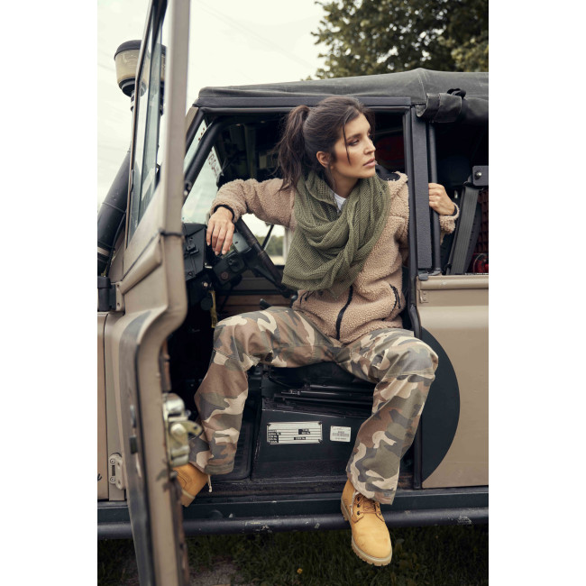 Spodnie damskie BDU Ripstop woodland - Brandit