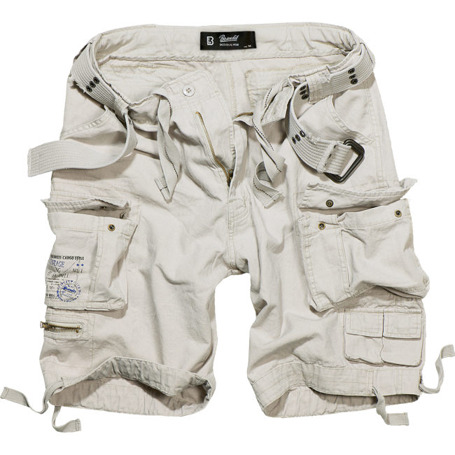 Spodenki Savage Vintage old white - Brandit
