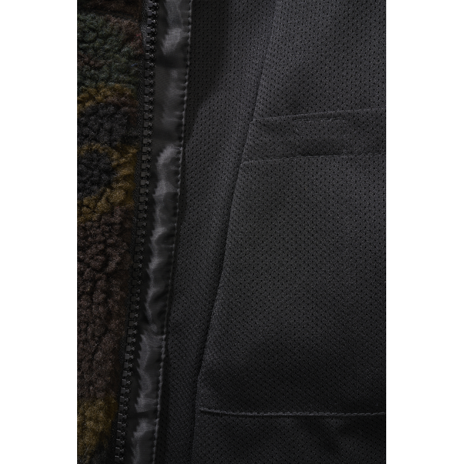 Veste polaire enfant à capuche woodland - Brandit