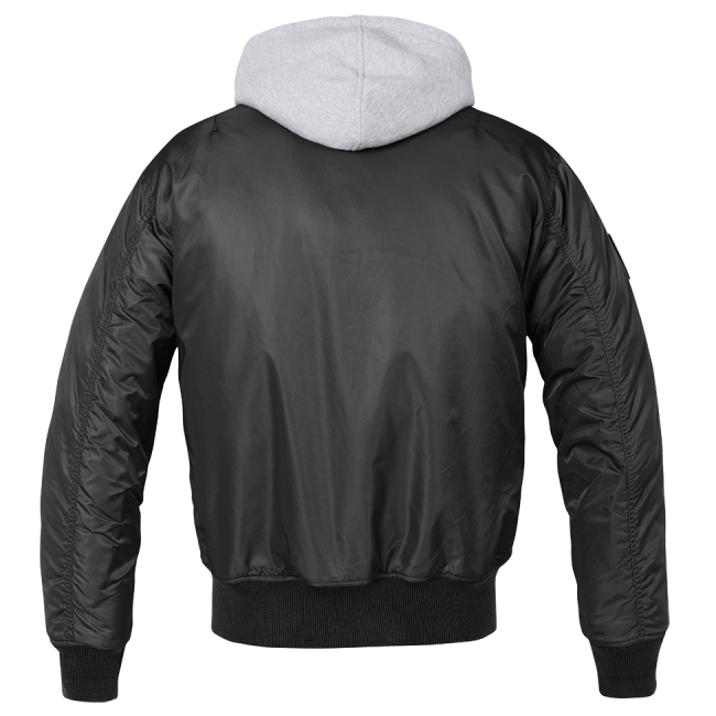 Hoodie jas MA1 grijs/zwart - Brandit