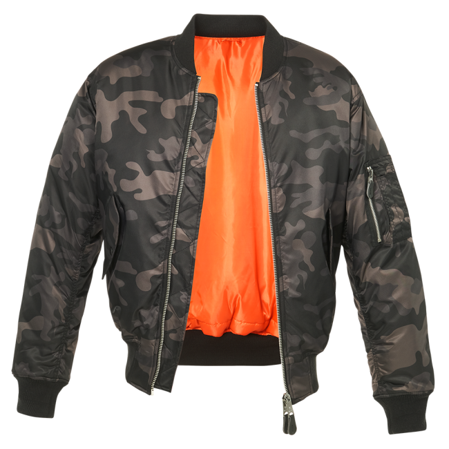 Veste bomber MA1 darkcamo - Brandit