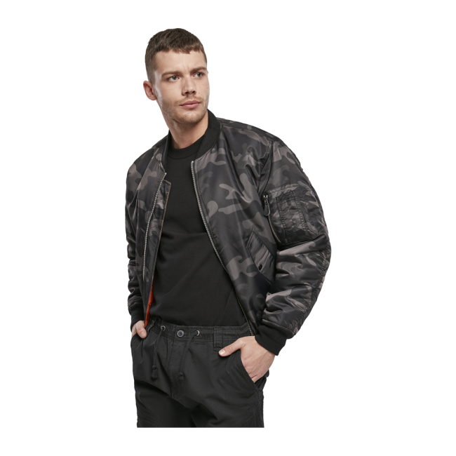 Bomber jas MA1 darkcamo - Brandit