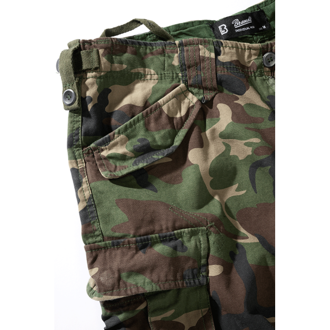 Vintage Industry 3/4 Shorts Woodland - Brandit