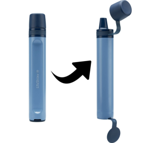 Paille personal peak serie col 1 blauw - Lifestraw