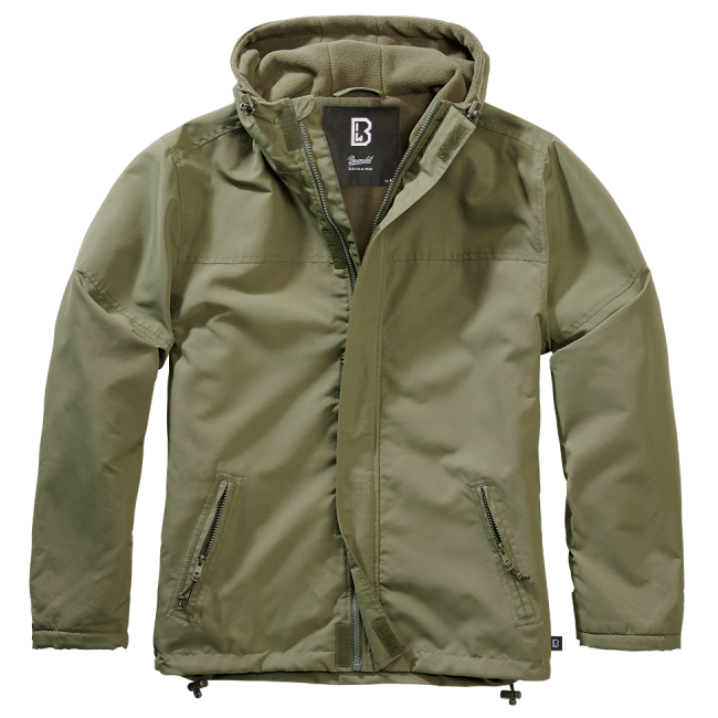Coupe-vent zip olive - Brandit