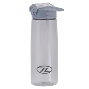Grijze plastic veldfles 700 mL - Highlander