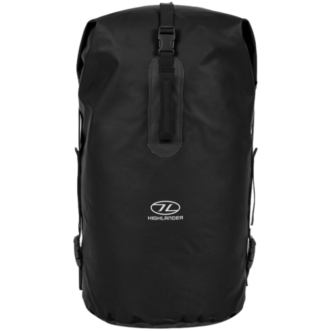 Waterdichte Rugzak TROON 70L Zwart - Highlander