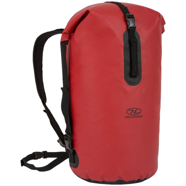 Waterdichte Rugzak TROON 70L Rood - Highlander