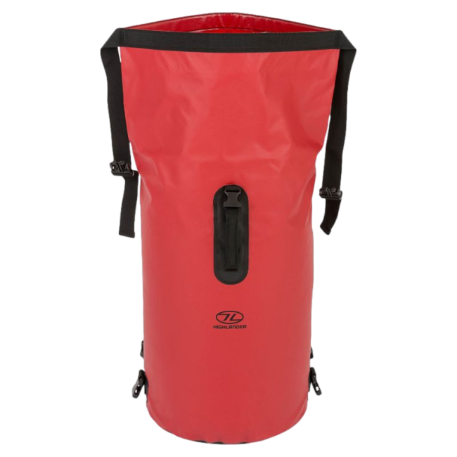 Wasserdichter Rucksack TROON 70L Rot - Highlander