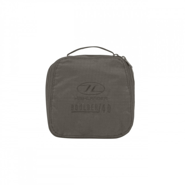 Faltbarer Rucksack BOULDER 40L Grau - Highlander