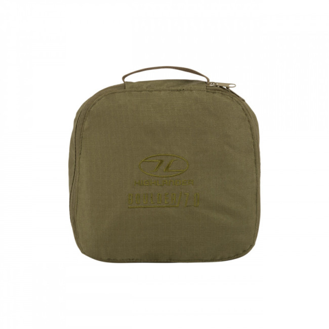 Składana torba BOULDER 70L Oliwkowa - Highlander
