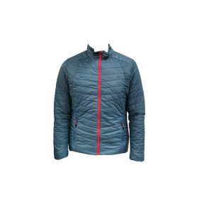 Wasserabweisende Thermolactyl Light-Daunenjacke mit langen Ärmeln für Herren blau - Damart Pro