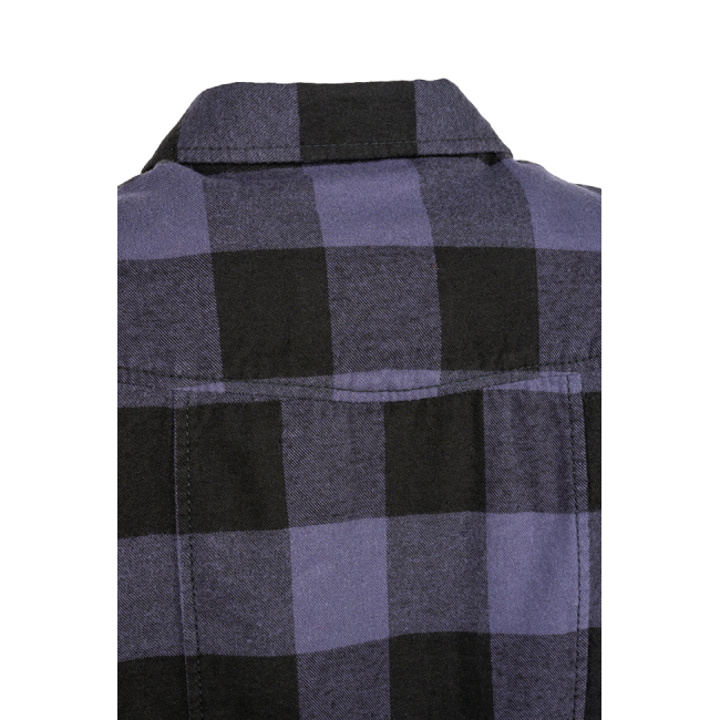 Chemise longue femme sans manches noir/gris - Brandit