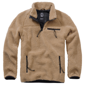 Sweat zip polaire camel - Brandit