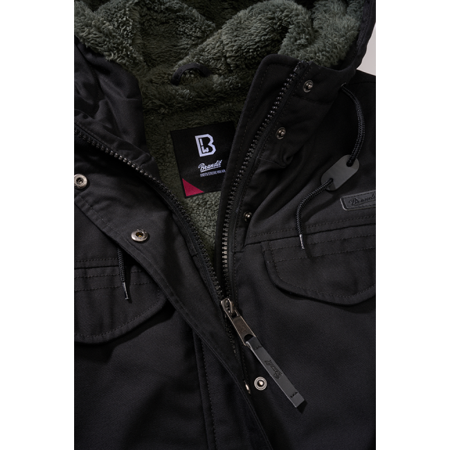 Parka femme Marsh Lake noir - Brandit