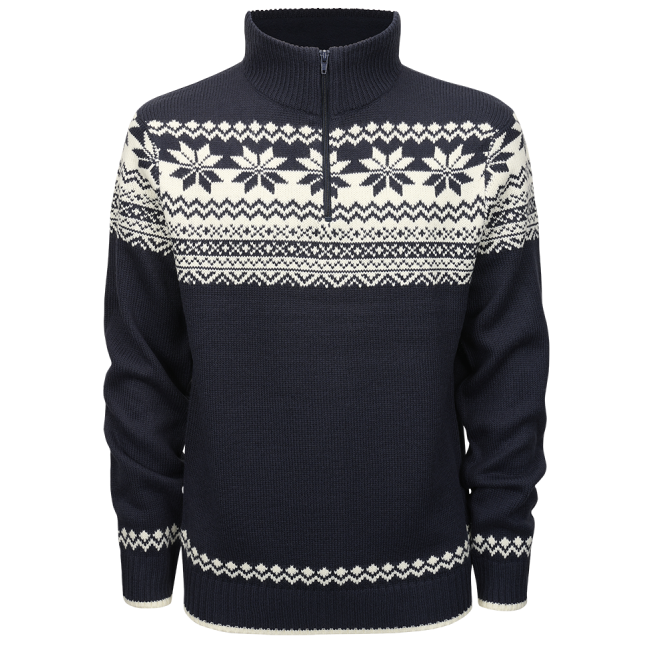 Pull zip norvégien marine - Brandit