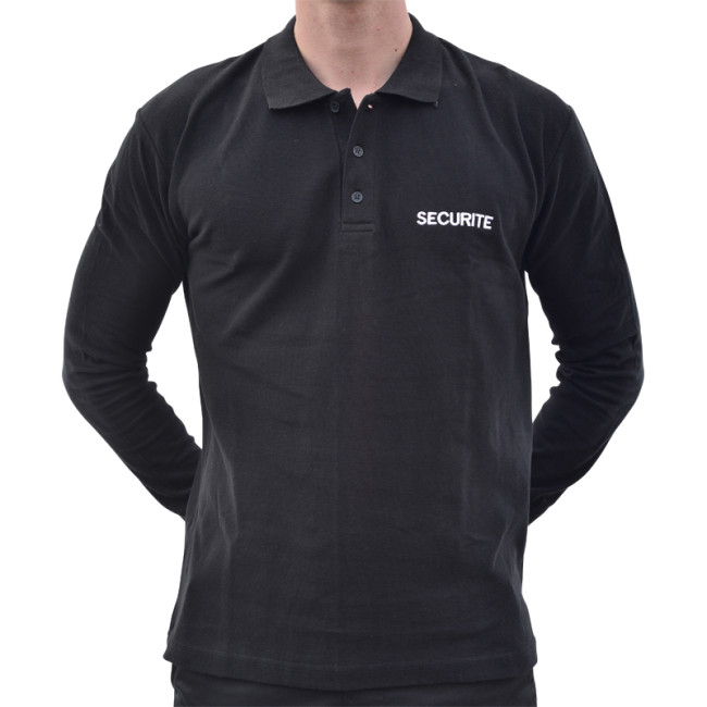 Polo SECURITE manches longues - CityGuard