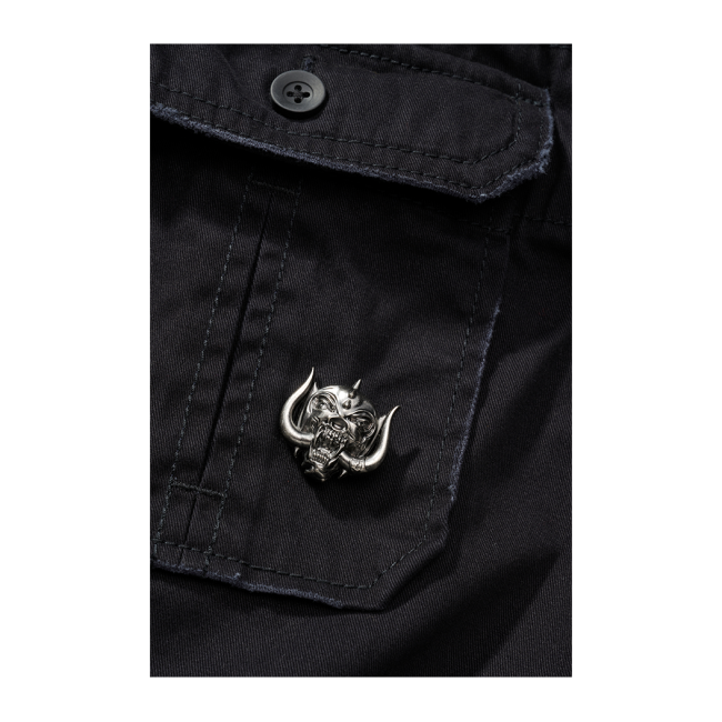 Vintage motorhead shirt zwart korte mouwen - Brandit