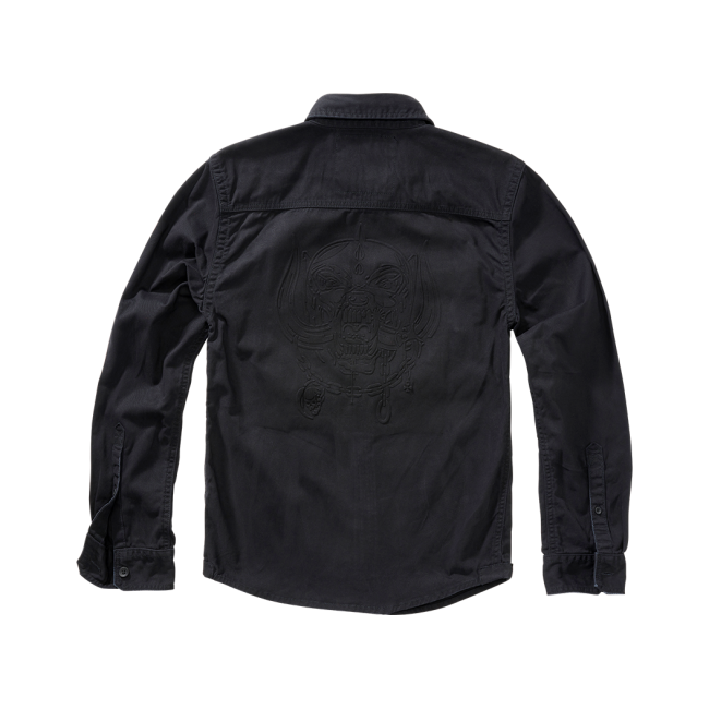 Vintage motorhead shirt zwart - Brandit