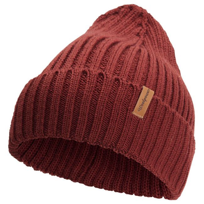 Czapka Rib Rust Red - Woolpower