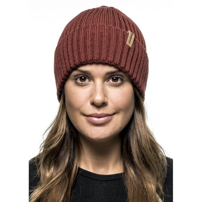 Czapka Rib Rust Red - Woolpower