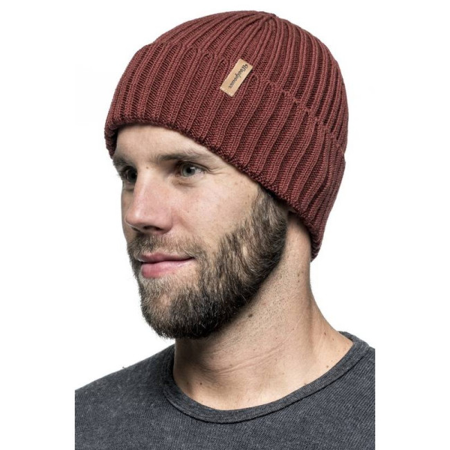 Muts Rib Rust Red - Woolpower