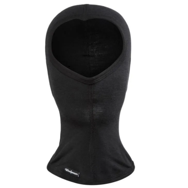 Kominiarka Balaclava LITE Czarna - Woolpower